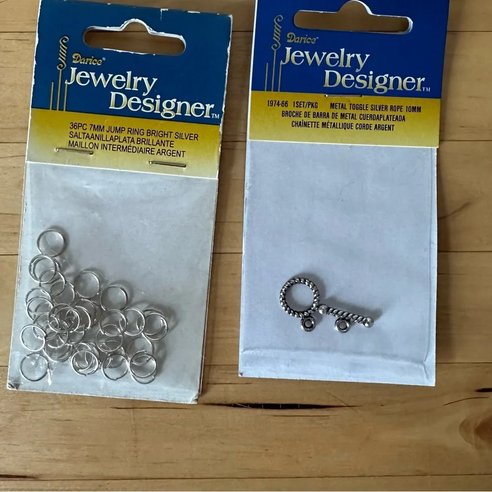 NEW NOS NIP Darice jewelry making supplies lot of 7 items